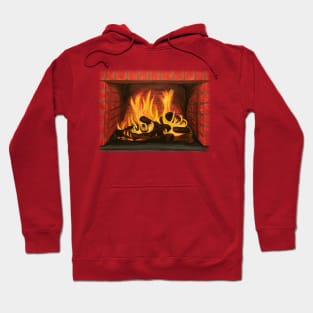 Brick Fireplace Hoodie